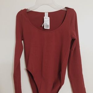 super soft ribbed bodysuit